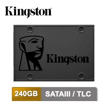 【MR3C】含稅附發票 KINGSTON金士頓 240G 240GB A400 SATA 固態硬碟 (TLC)