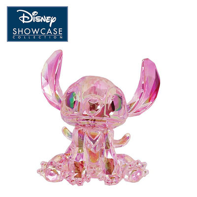 Enesco 安琪 透明塑像 公仔 精品雕塑 星際寶貝 Stitch 迪士尼 Disney 正版授權【402861】