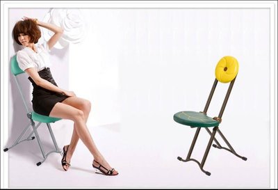 【威廉麗莎 精品烤爐】椅子高低隨意調無段式熱銷日本-太陽花折椅*2張(鋁)NT 2120/張(一箱2張)