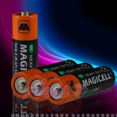 3號電池系列全新無敵MAGICELL三號電池SUM-3(R-6P)SIZE AA1.5V四入