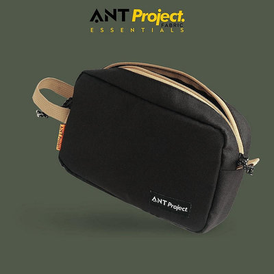 Ant PROJECT 手拿包愛爾蘭中手提包袋黑色-寶藏包包