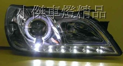 ☆小傑車燈家族☆全新超亮版LEXUS IS200 IS300晶鑽R8燈眉+光圈魚眼大燈sonar大廠製.