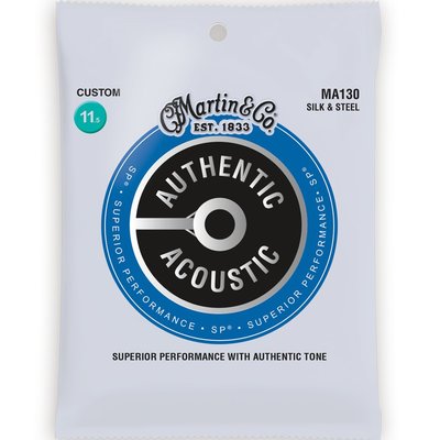 Martin MA130 軟弦 銀弦 全新專利技術 11.5-47 木吉他弦【硬地搖滾】全館$399免運！
