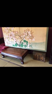 日本原木花梨和室桌
