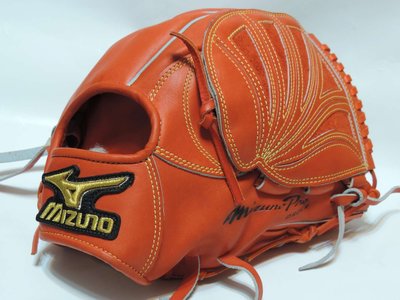 貳拾肆棒球-日本帶回 Mizuno pro 特別訂做硬式投手手套,岸本耕作作/日製