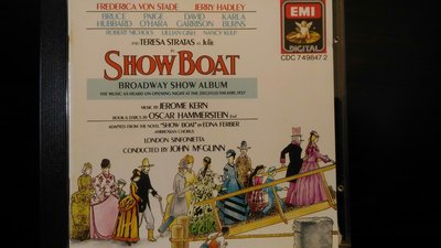 Jerome Kern-Show Boat,寇恩-戲船，德國版，如新。