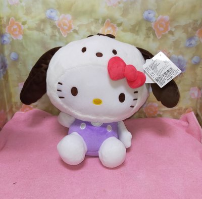 三麗鷗 正版 Hello Kitty 玩偶 變裝狗年系列 帕恰狗裝 絨毛娃娃 玩偶 絨毛玩偶 11英吋