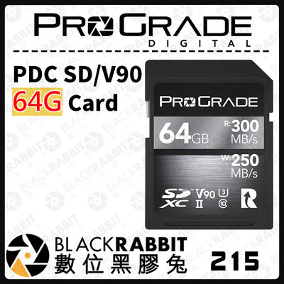 數位黑膠兔【 ProGrade PDC 64G V90 Card 記憶卡 】 64G 記憶卡 公司貨 相機 PDC