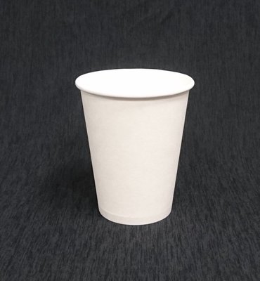 含稅 全白色【10oz 白色咖啡杯】300cc 1000入/箱 紙杯 紙飲料杯 耐熱杯 熱飲杯 熱水杯 全白杯