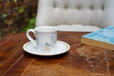 【旭鑫】Royal Albert - COTTAGE FLOWERS 英國 骨瓷 瓷器 下午茶 杯組 咖啡杯 E.01