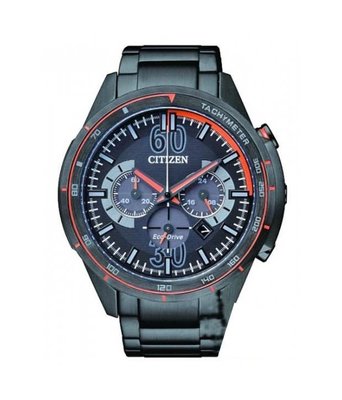 【金台鐘錶】CITIZEN星辰錶 CA4125-56E,光動能計時碼錶 47mm 防水100M