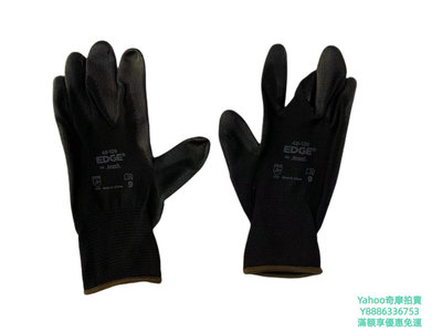 手套ANSELL安思爾48-126耐磨防滑手套PU丁腈涂層浸掌透氣EDGE勞保手套