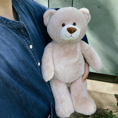 【喵小姐家居】45 厘米柔軟大泰迪熊毛絨嬰兒可愛熊兒童兒童生日禮物