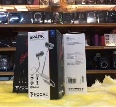 尾牙/聖誕pc好物 音寶公司貨保固1年 法國 FOCAL Spark Wireless 藍芽耳機更勝ATH SONY