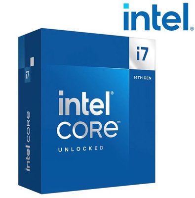 14代】全新 Intel 英特爾 Core I7-14700K CPU 20核心 28緒 I7 超頻 HD770【公司貨