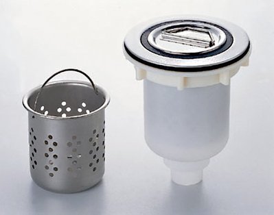 【 達人水電廣場】塑膠小提籠 PVC全套小提籠組 洗碗槽提籠 流理台落水頭 (ST內網)(無滿水孔)