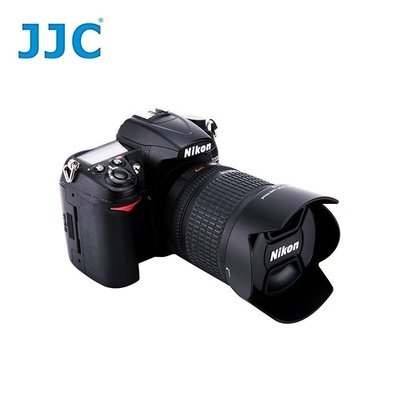 我愛買#JJC副廠Nikon遮光罩HB-32遮光罩AF-S 18-105mm 18-135mm f3.5-5.6太陽罩F/3.5-5.6遮陽罩1:3.5-5.6