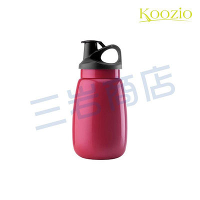 Koozio動感水瓶600ml (紫嫣紅) (不鏽鋼水瓶/水壺 /不銹鋼杯/ 隨手杯/ 環保杯) Koozio原廠專賣