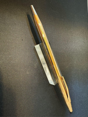美國高士CROSS老款世紀14K 包金桿版原子筆(非萬寶龍派克百利金西華)005