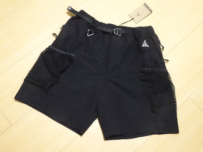Nike ACG Snowgrass 男款中磅數工裝戶外登山短褲 透氣抗水機能 可調式腰帶 多個口袋DV9406-010