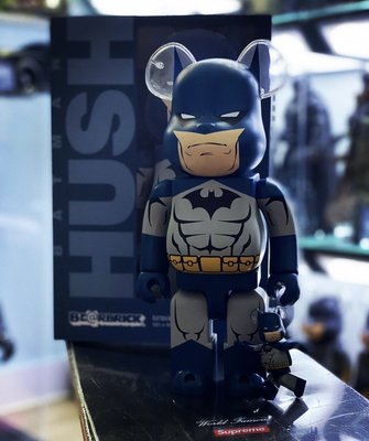 全新Medicom Toy 現貨BE@RBRICK 蝙蝠俠 BATMAN HUSH VER. 緘默版本 100%+400%版本 另有1000%可整套出售
