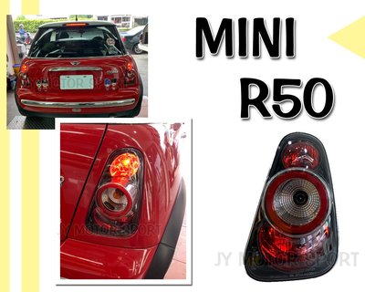 》傑暘國際車身部品《實車 BMW R53 R52 R50 MINI COOPER MINI ONE 黑框 後燈 尾燈