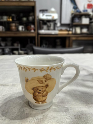 narumi鳴海骨瓷小熊馬克杯咖啡杯