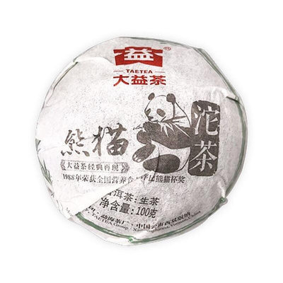 大益 熊貓沱茶2012年201批普洱生茶標桿口糧茶天茗漢風官方正品