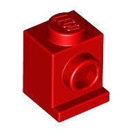 [香香小天使]樂高 LEGO 407021 1x1 紅色 車頭燈 4070 二手