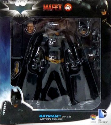 日本正版 Medicom Toy MAFEX 蝙蝠俠 Ver.2.0 公仔 模型 日本代購
