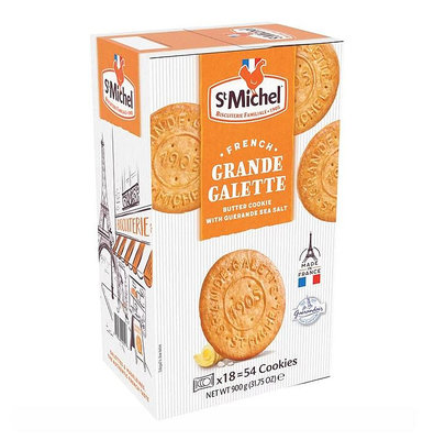 [COSCO代購] C225130 225130 ST.MICHEL 海鹽奶油餅乾 每盒900公克