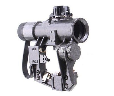 台南 武星級 SVD 1X30 狙擊鏡 (LED 紅外線 外紅點 內紅點 激光 定標器 瞄準鏡 紅雷射 雷射 槍燈 瞄具
