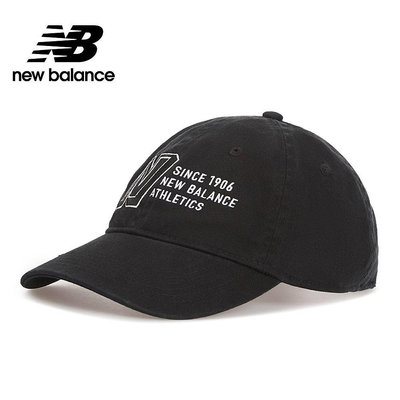 【New Balance】 NB 復古棒球帽_中性_黑色_MH030410BK