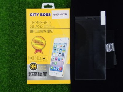 柒 CITY BOSS Xiaomi 紅米 Note4X 保貼 鋼化玻璃 紅米NOTE4X CB亮面半版滿膠