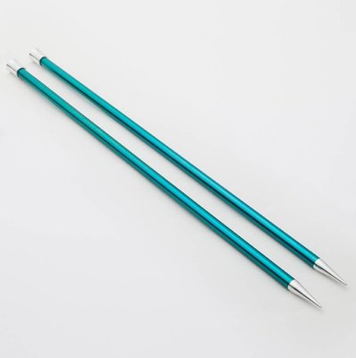 【天河、小珍珍】KnitPro-Zing 輕金屬30cm二本棒針；針頭 (2.0mm~6.0mm )