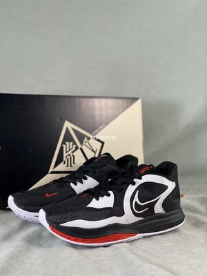 Nike Kyrie Low 5 黑白 時尚 百搭 運動 跑步鞋 男女鞋  DJ6012-001
