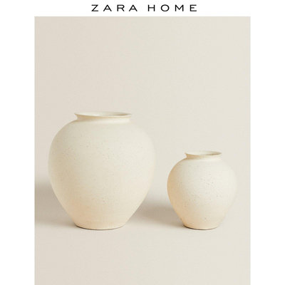 Zara Home 玄關客廳陶制花瓶擺件家居臥室裝飾品瓶子 45377046802--奈櫻小鋪嚴選