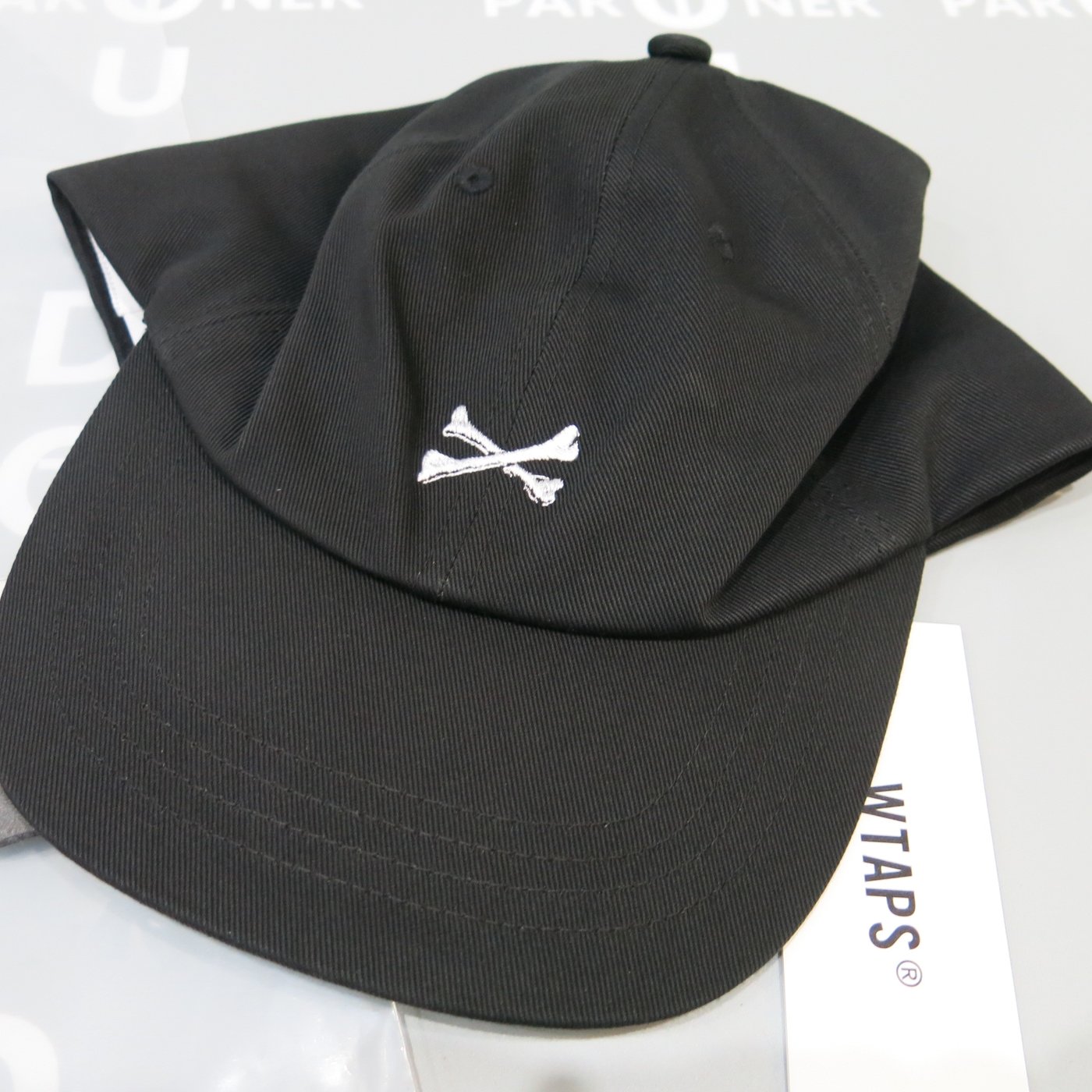 Dou Partner】WTAPS T-6L 03 CAP COTTON TWILL X1.0 骨頭老帽帽子黑色