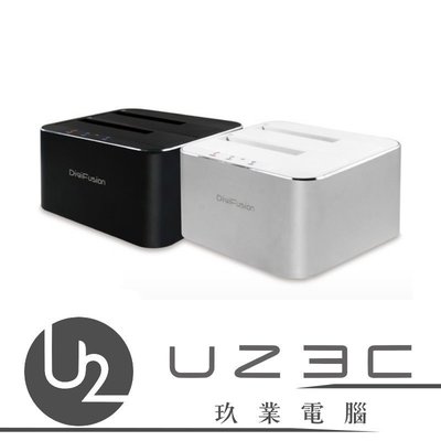 【嘉義U23C 含稅附發票】伽利略 RHU08M 銀 USB3.0 2.5" / 3.5” 雙SATA 鋁合金 硬碟座