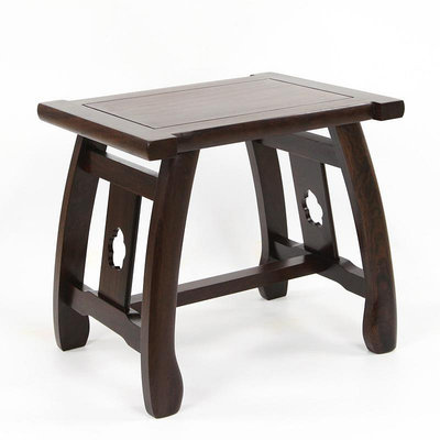 紅木凳子黑檀木彎腳小矮凳仿古中式實木沙發凳換鞋凳兒童小板凳子