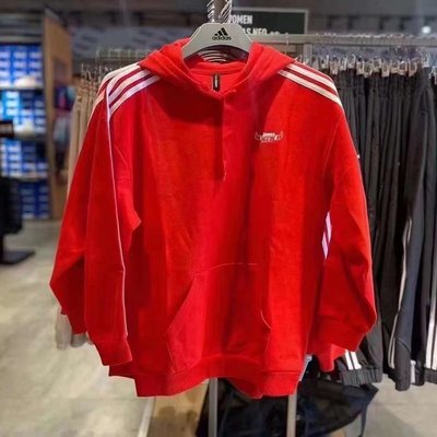 ❤袋鼠大牌&amp;專櫃直出❤ADIDAS NEO CNY 愛迪達 女子新款 連帽長袖套頭休閑衛衣GS2573