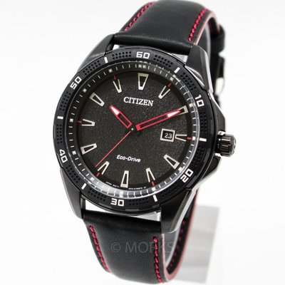 現貨 可自取 CITIZEN AW1585-04E 星辰錶 手錶 45mm 光動能 黑色面盤 黑色皮帶 男錶女錶