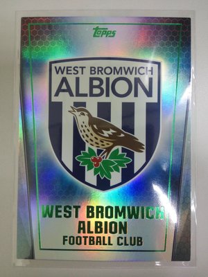 West Bromwich Albion - 隊徽卡 - 2015 Topps Premier Club