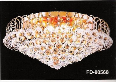 【燈飾林】奧地利水晶吸頂燈FD-80568