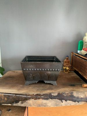 日本銅水盤 香爐