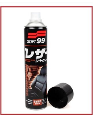 SOFT99 皮革清洗保護劑 清洗 增艷 保養 防止皮革老化 600ml