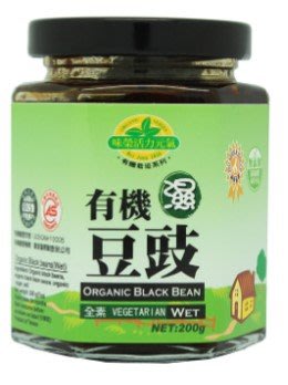 味榮-有機濕豆豉200g/罐