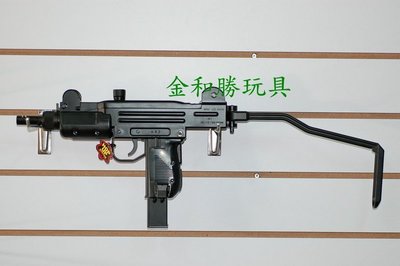 JHS（（金和勝 生存遊戲專賣））台製 KWC UZI 烏茲衝鋒槍 CO2動力 (可單/連發) 6001