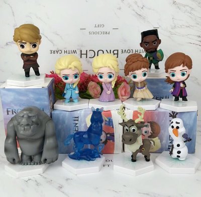 《瘋狂大賣客》（出清） Disney 迪士尼 冰雪奇緣 艾莎 Elsa 安娜 Anna 阿克 雪寶 漢斯 盲盒 公仔 動漫 盒玩 卡通 擺件 蛋糕 音樂 喜劇