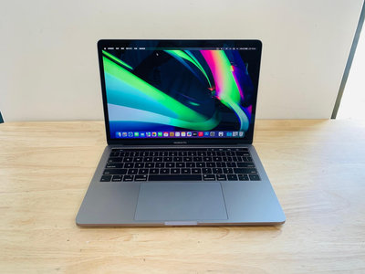台中 2019年 MacBook Pro 13吋 i5 (1.4) 16G 512G 英文鍵盤 太空灰 灰色 228次 沒有盒裝
